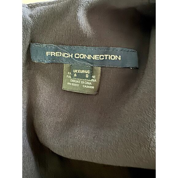 French Connection Sleeveless Navy Mini Dress – Size 0 (US) - Picture 4 of 6